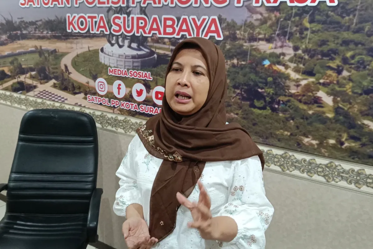 Plt Kepala Satpol PP Kota Surabaya, Irna Pawanti