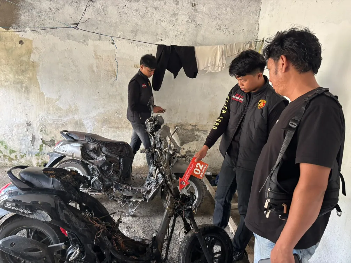 Gerak Cepat Tim URC Polres Mateng! Terduga Pelaku Pembakaran Dua Motor di Karossa Berhasil Ditangkap