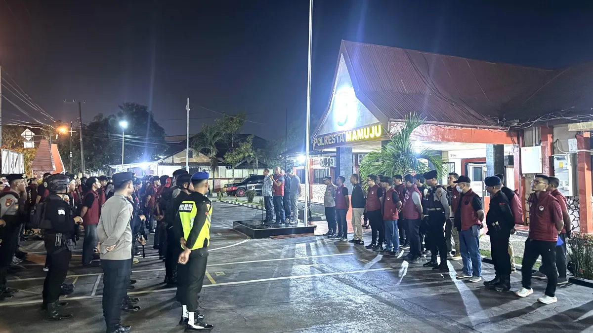Operasi gabungan Polda Sulbar, Polresta Mamuju, Denpom XXIII/2, dan BNNP Sulawesi Barat menyasar tempat hiburan malam dan pusat keramaian.