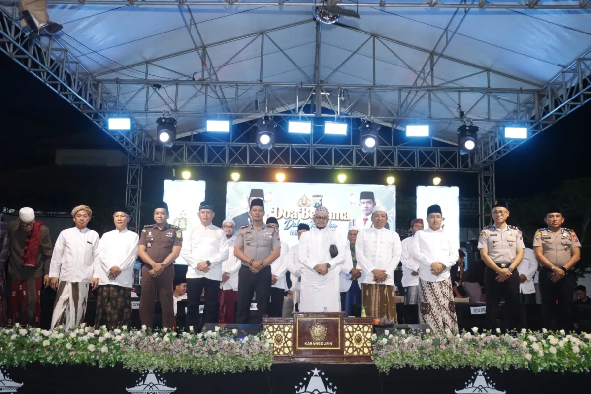 Polres Sampang Gelar Doa Kebangsaan di Dua Tahun Pemerintahan Prabowo-Gibran