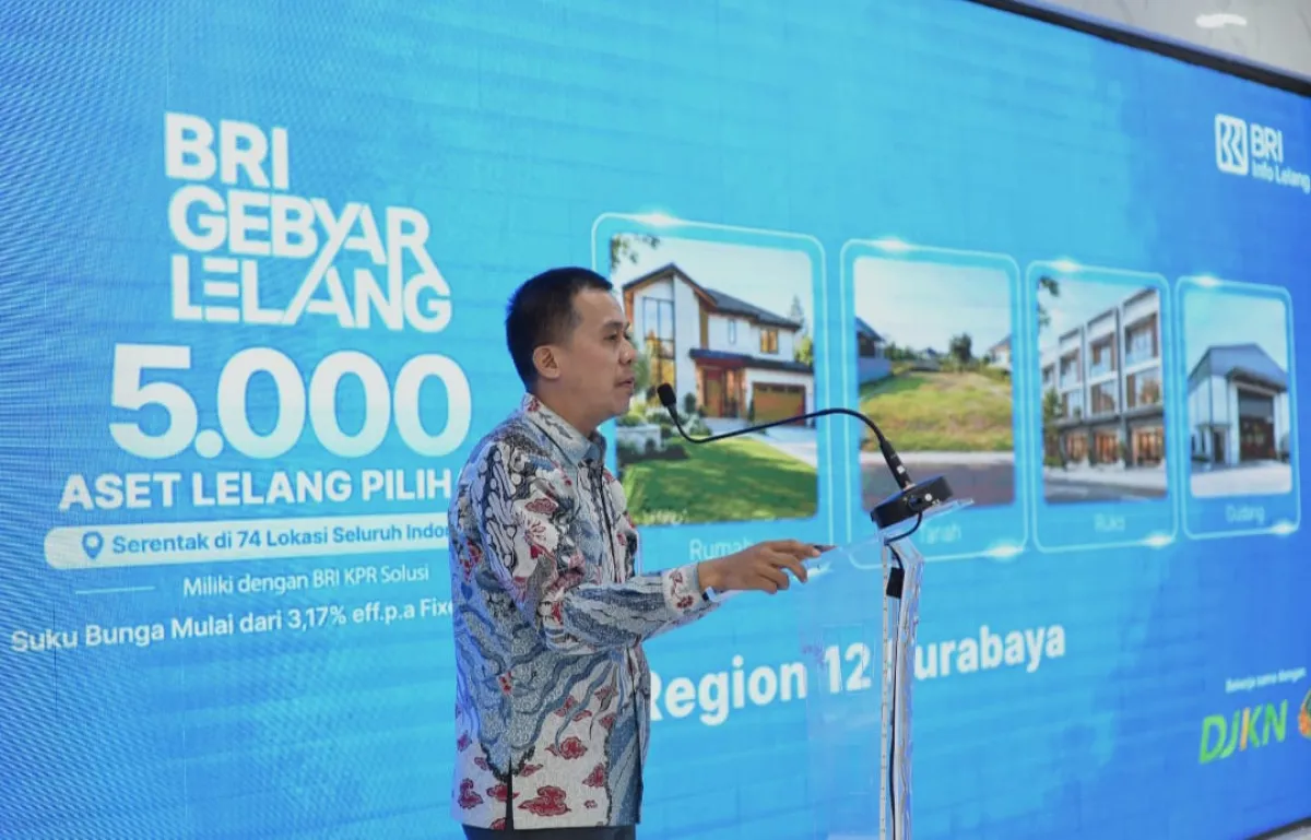 Gebyar Lelang Serentak Nusantara 2026: BRI Tawarkan 5.000 Aset Pilihan, Plus Fasilitas KPR Solusi Bunga Rendah