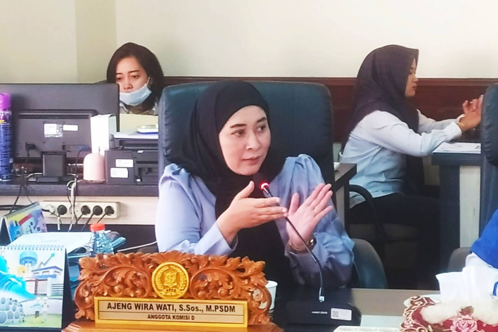 Anggota Komisi D DPRD Surabaya Ajeng Wira Wati,