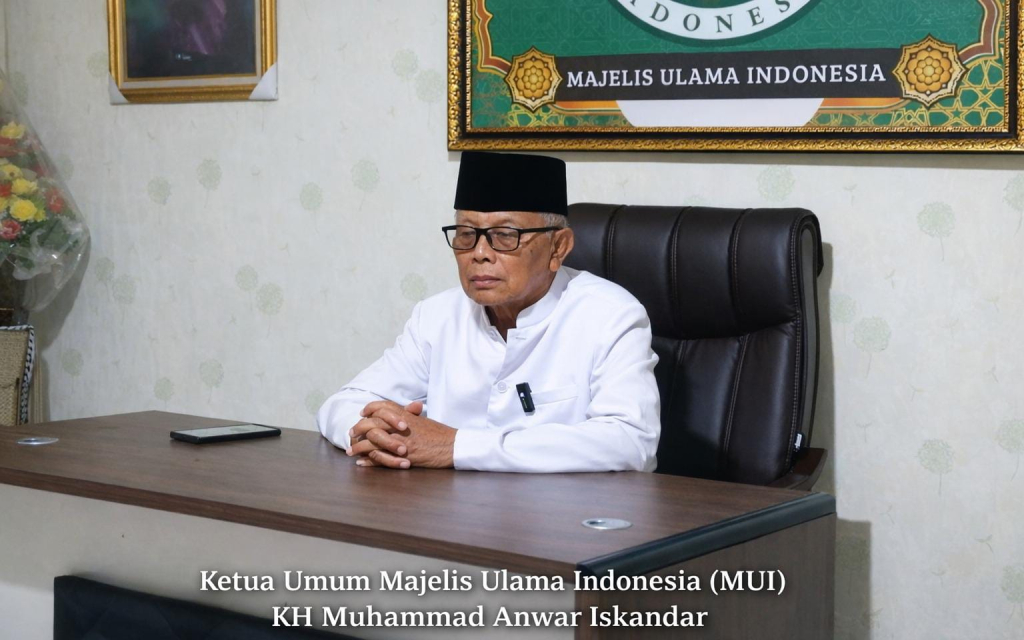 Ketua Umum Majelis Ulama Indonesia (MUI) KH Muhammad Anwar Iskandar