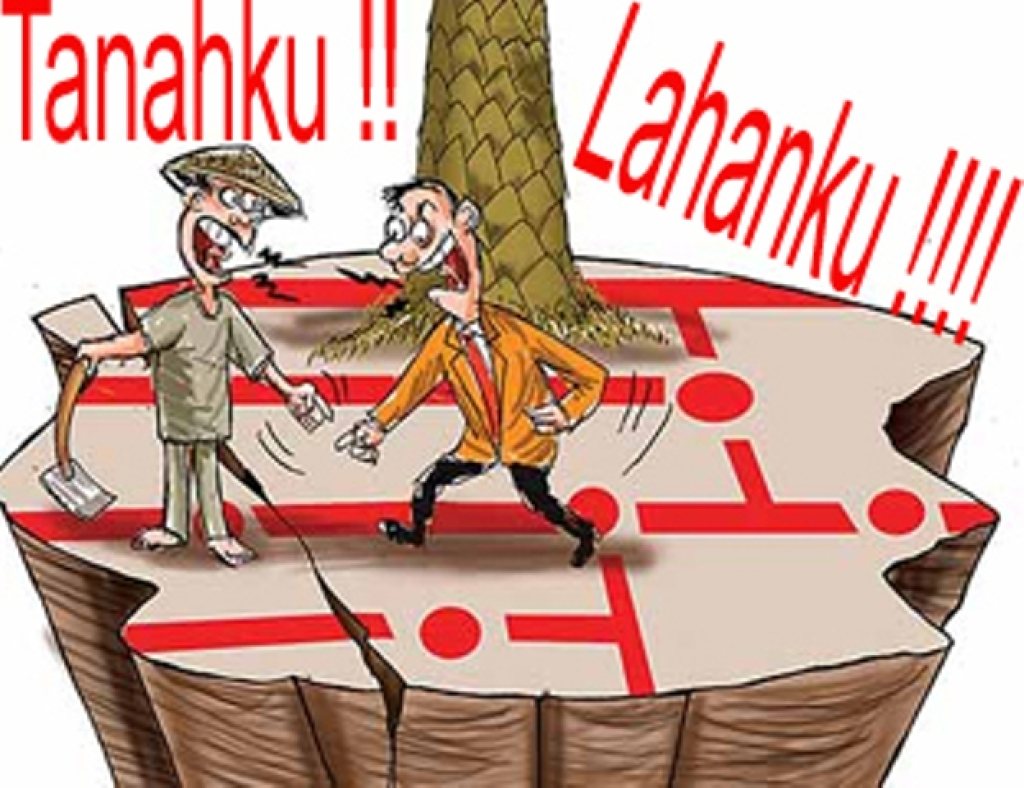 Ilustrasi sengketa tanah