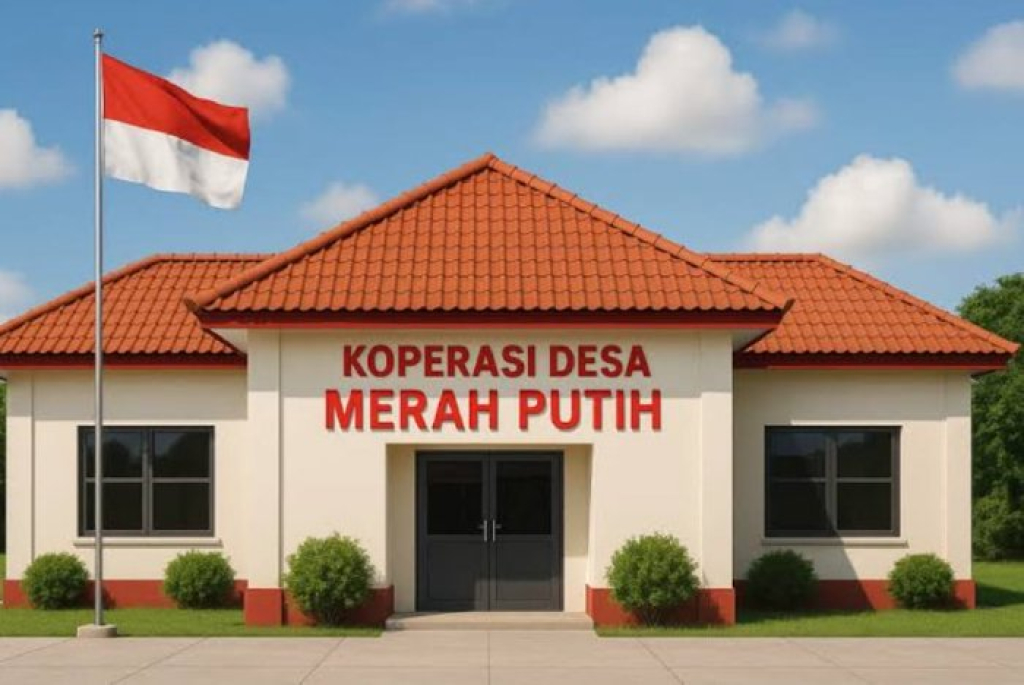 Ilustrasi Kopdes Merah Putih