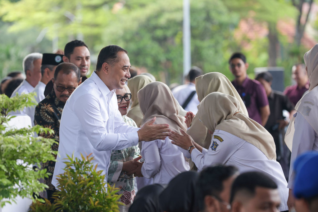 Eri Cahyadi gelar halal bi halal di Pemkot Surabaya