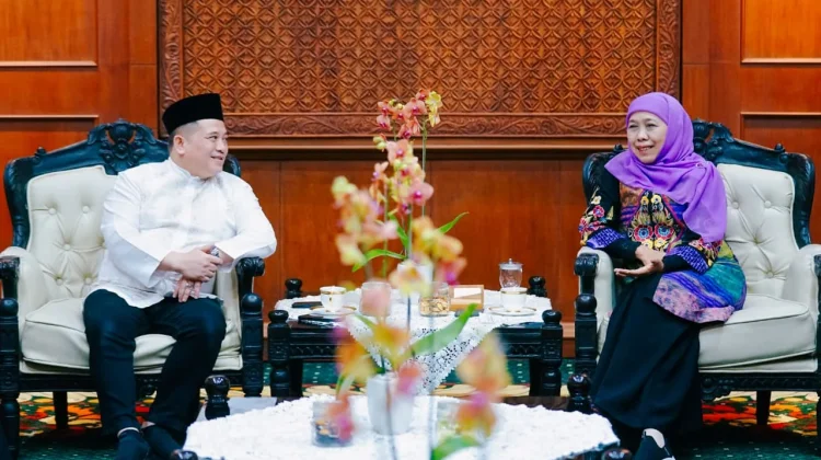 Terima Kepala BPN Jatim, Gubernur Khofifah Singgung Pemetaan Lahan Sawah Dilindungi