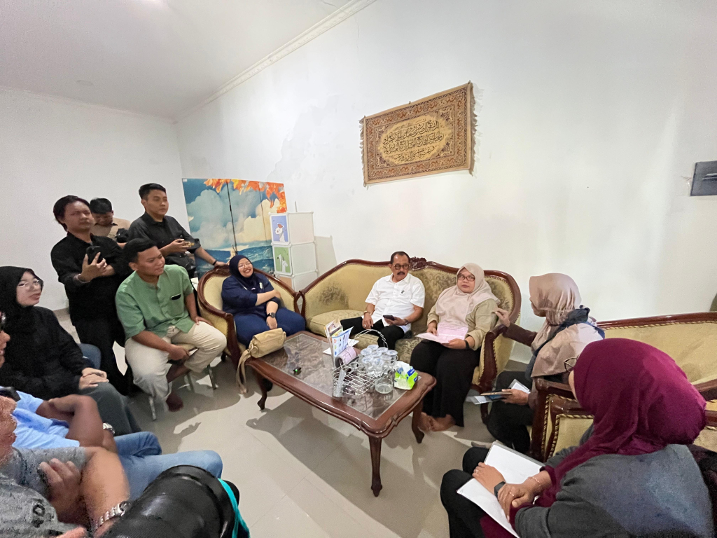 Suasana saat Wawali Armuji lakukan sidak