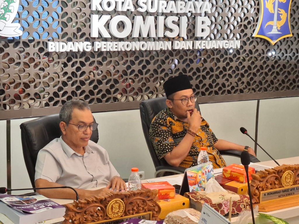 Komisi B bahas masalah Pemkot Surabaya dengan PT Unicomindo