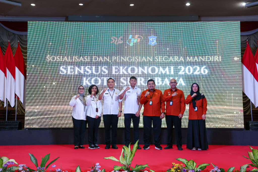 Sosialisasi sensus ekonomi di Surabaya