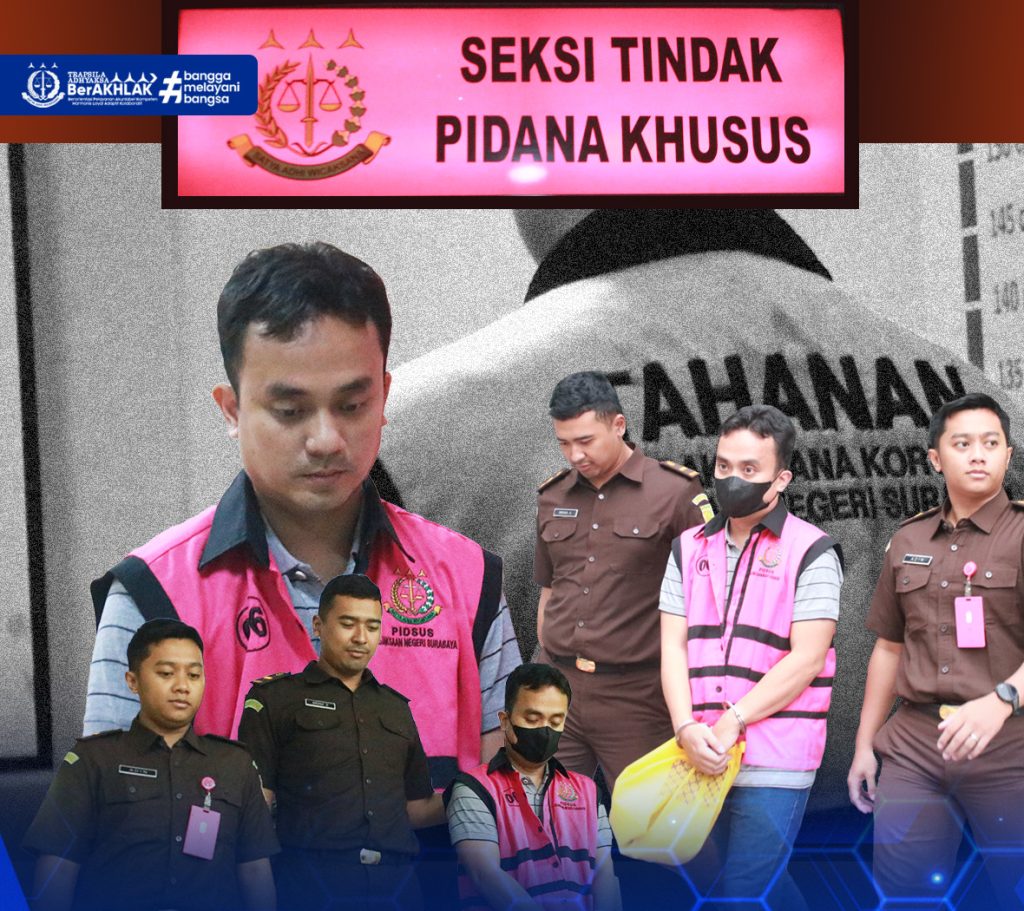 Tersangka korupsi di BRI Surabaya