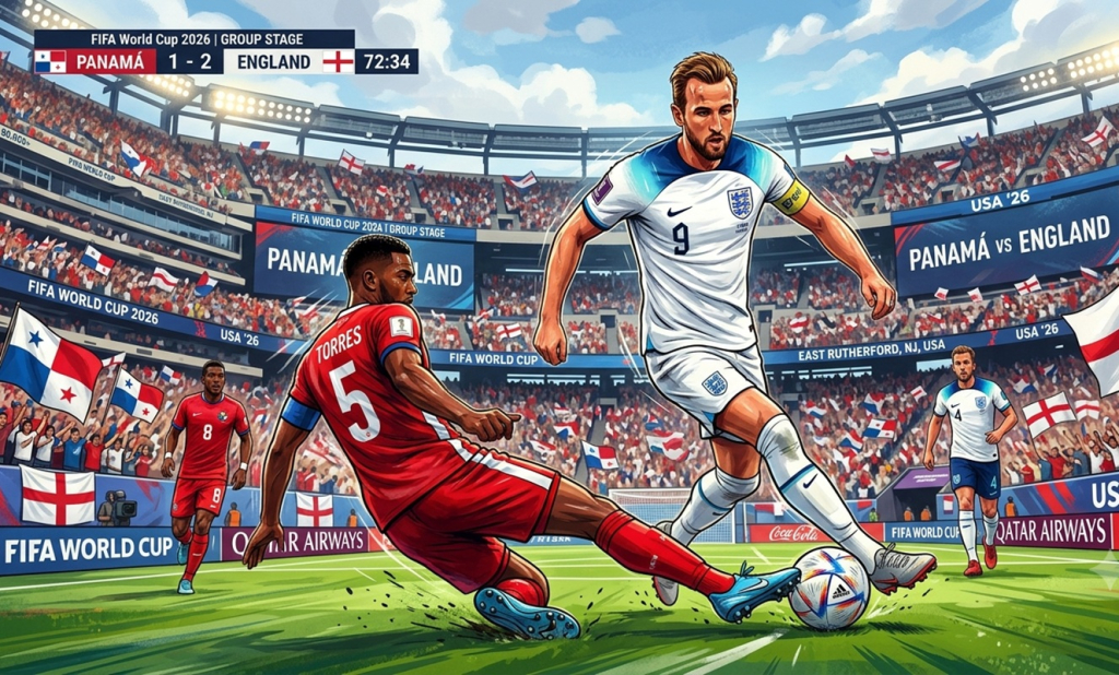 Panama vs Inggris