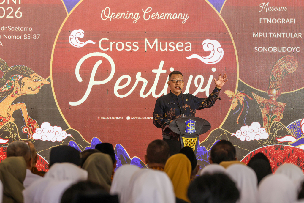 Pameran Cross Musea Pertiwi 2026 di Museum Dr. Soetomo, Kompleks Gedung Nasional Indonesia (GNI), Selasa (2/6/2026)