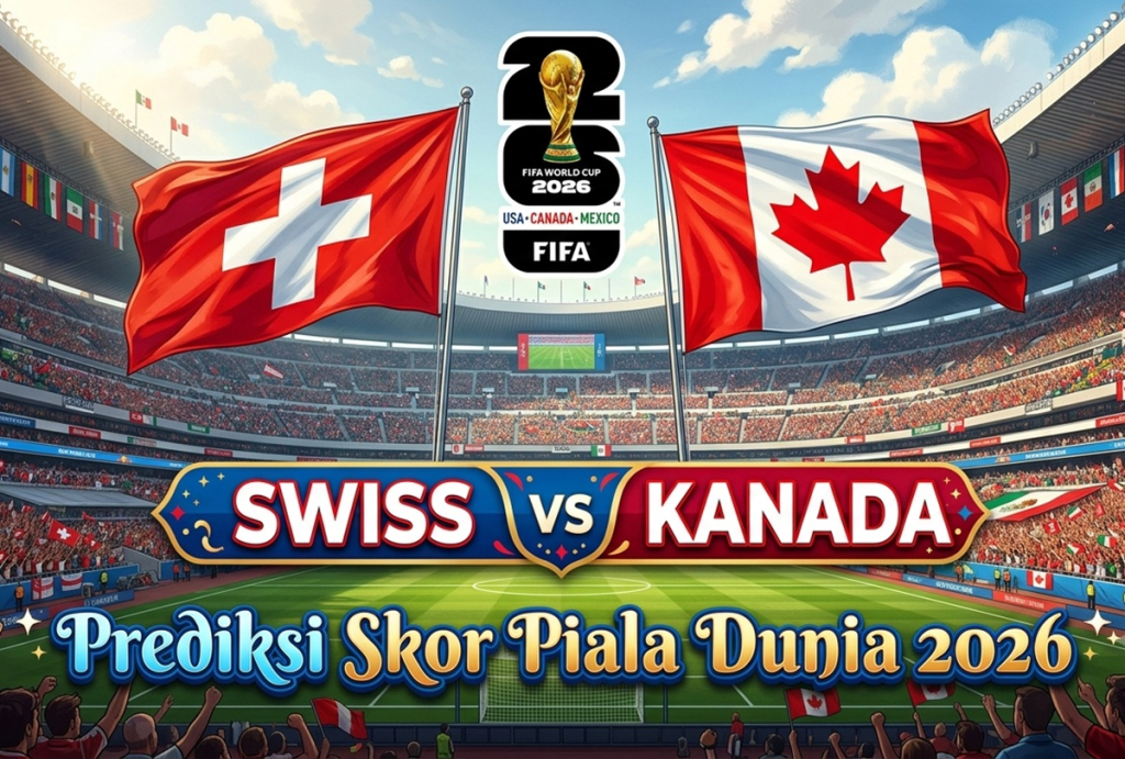 Prediksi Skor Swiss vs Kanada di Piala Dunia 2026