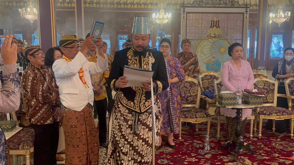 Petisi dukungan penuh kepada KGPH Hangabehi sebagai SISKS Paku Buwono XIV