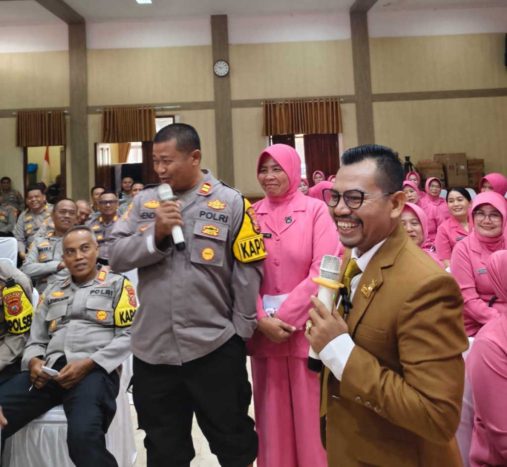 Kegiatan Self-Healing and Emotional Cleansing di Aula Mapolres Sukabumi