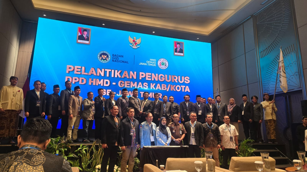 Pengurus Himpunan Mitra Dapur Generasi Emas (HMD-Gemas) Jawa Timur resmi dilantik