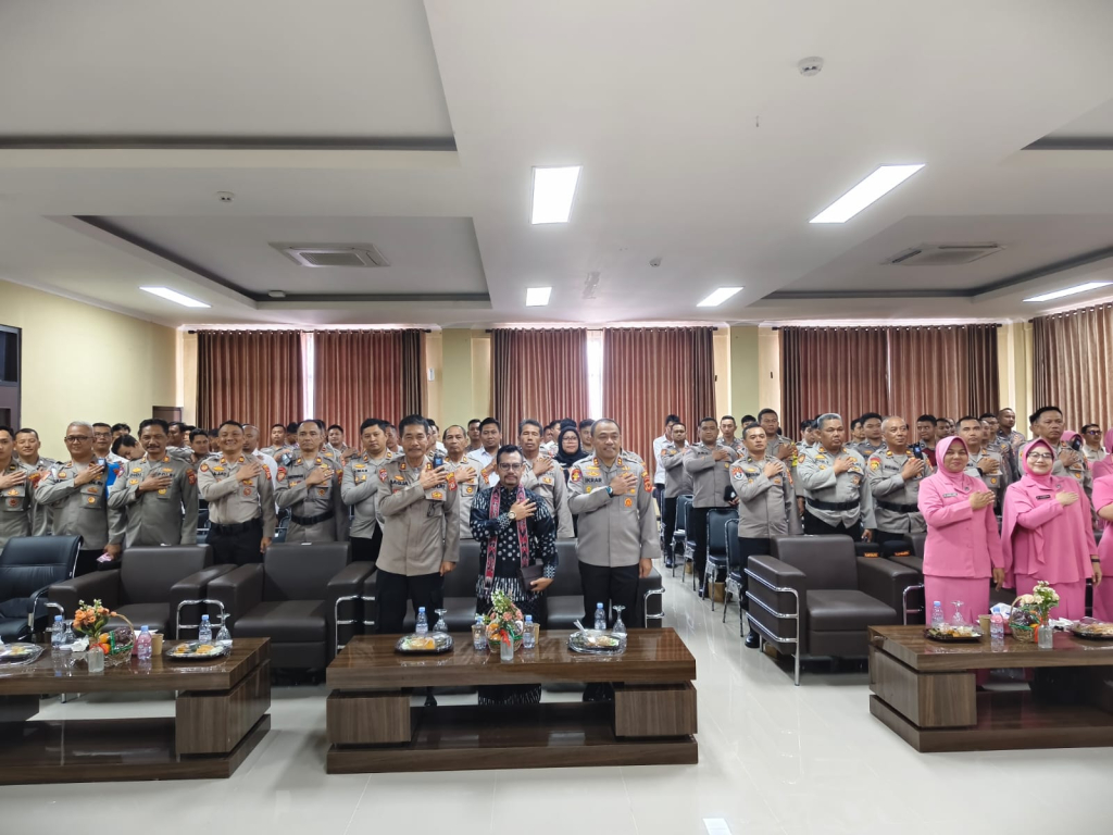 Kegiatan Self Healing dan Emotional Cleansing di Aula Mapolres Pangandaran