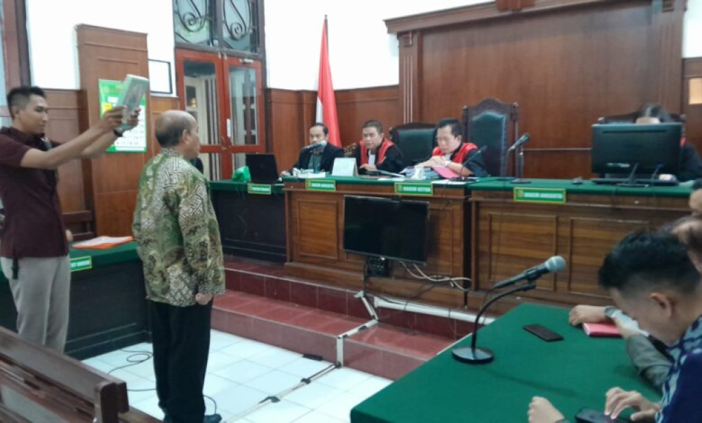 Sidang lanjutan sengketa lahan Pogot di PN Surabaya