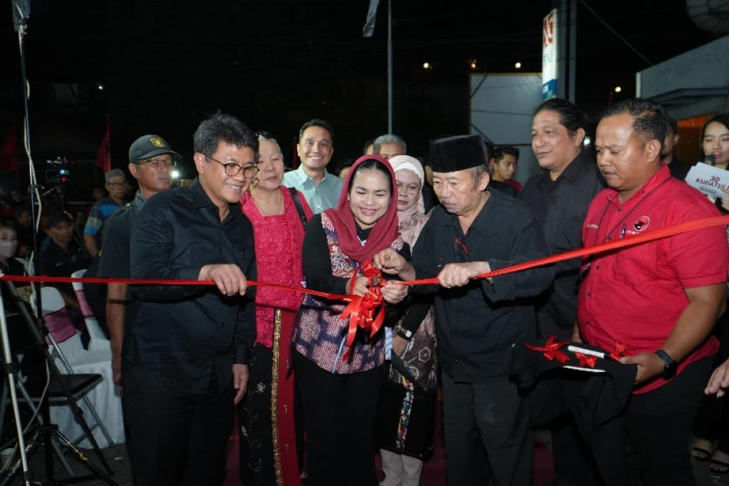 Peringatan 30 tahun Peristiwa Kudatuli atau Tragedi 27 Juli 1996 digelar penuh khidmat di Posko Pandegiling, Surabaya