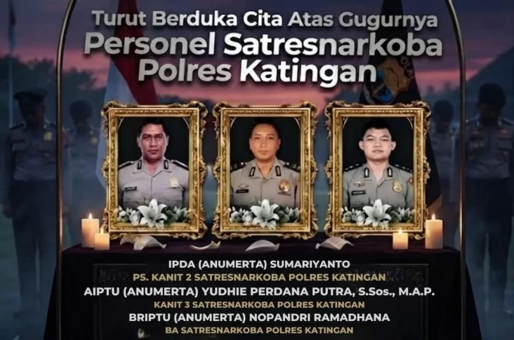 Kompolnas: 3 Polisi Tewas Diduga Dibunuh Komplotan Narkoba Katingan, Lalu Dibuang ke Sungai