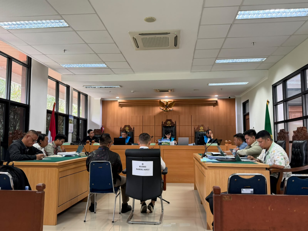 Persidangan lanjutan perkara mengenai penyusunan Survey Investigation Design (SID)
