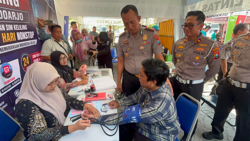 Layanan SIM Satlantas Polresta Sidoarjo