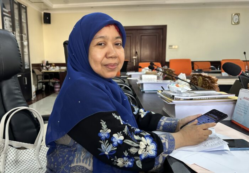 Anggota Komisi D DPRD Kota Surabaya, dr. Zuhrotul Mar'ah