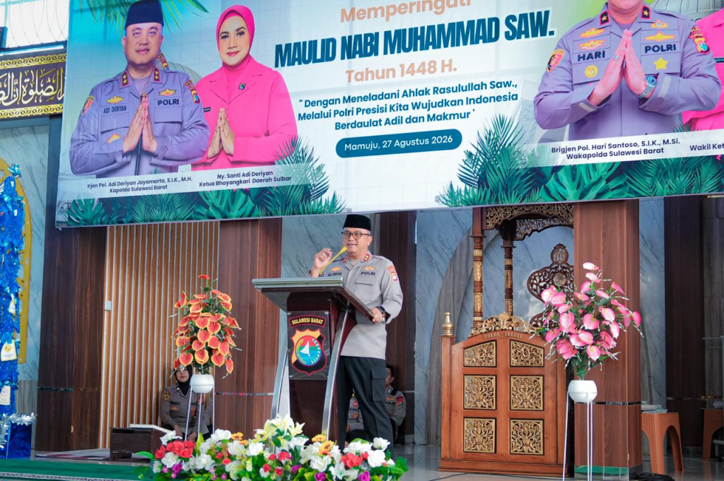 Kapolda Sulbar Irjen Pol Adi Deriyan Jayamarta