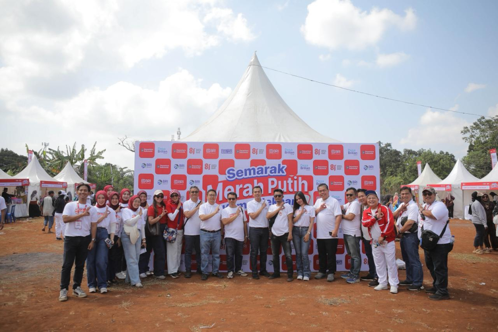 BRI gelar lomba dan hiburan rakyat 'Semarak Merah Putih Kemerdekaan RI' di Di Desa Doudo, Kecamatan Panceng, Kabupaten Gresik