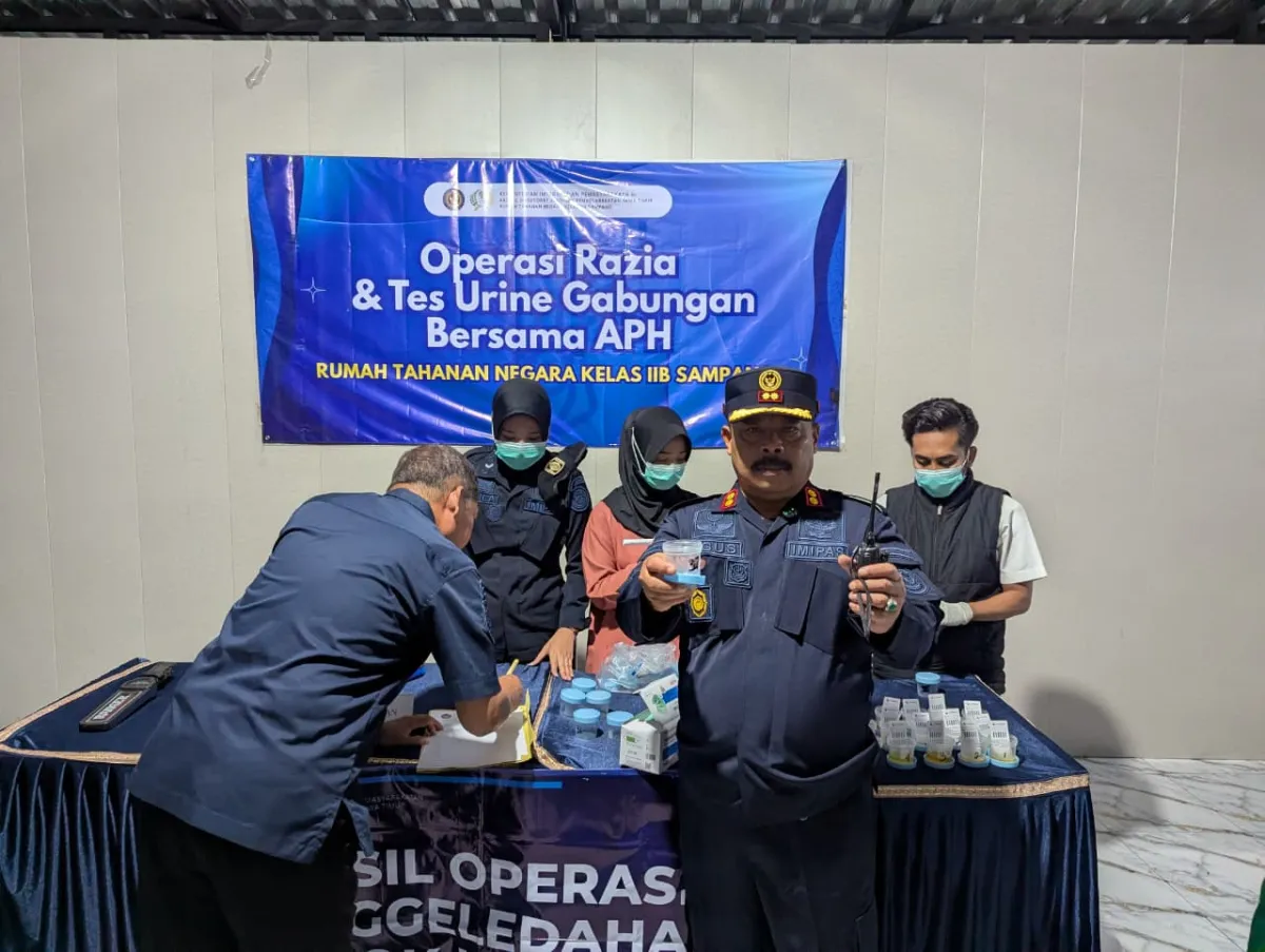 Razia Gabungan TNI-Polri di Rutan Sampang, HP dan Narkoba Nihil