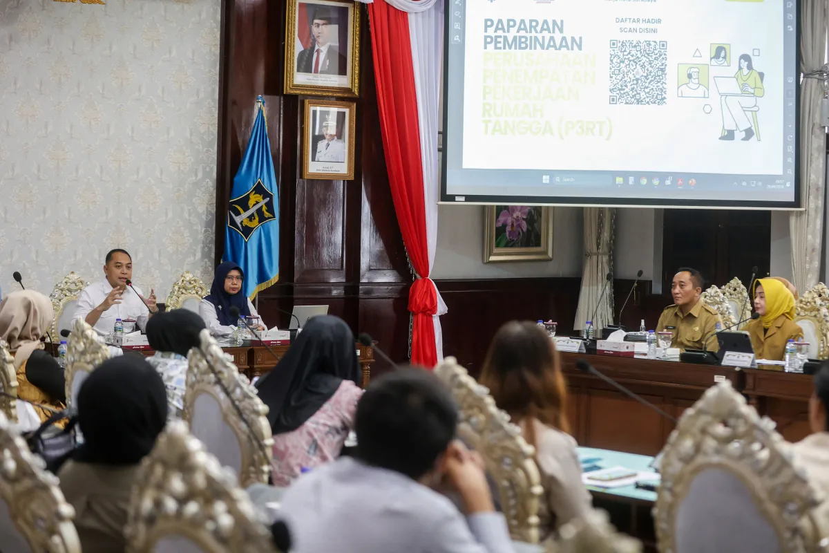 Lindungi Hak Pekerja Rumah Tangga dan P3RT, Pemkot Surabaya Siapkan Perwali