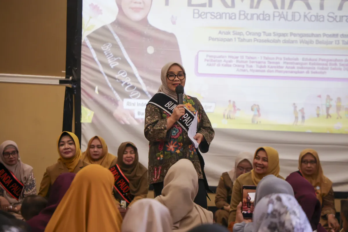 Roadshow Puspaga, Bunda PAUD Surabaya Targetkan 100 Persen Anak Usia 5-6 Tahun Bersekolah