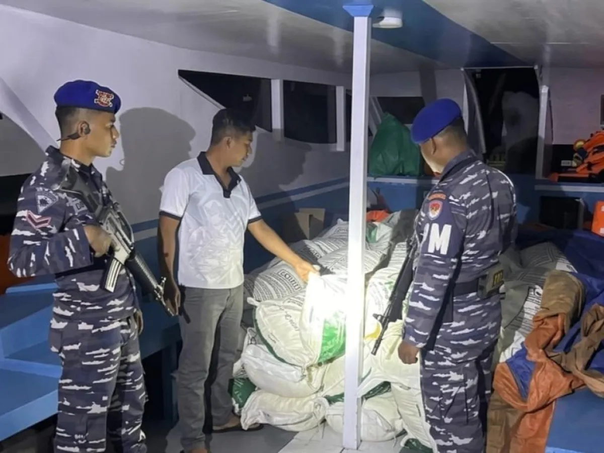 TNI AL dan Bea Cukai Gagalkan Penyelundupan Sianida Ilegal Asal Filipina, Simak Kronologinya