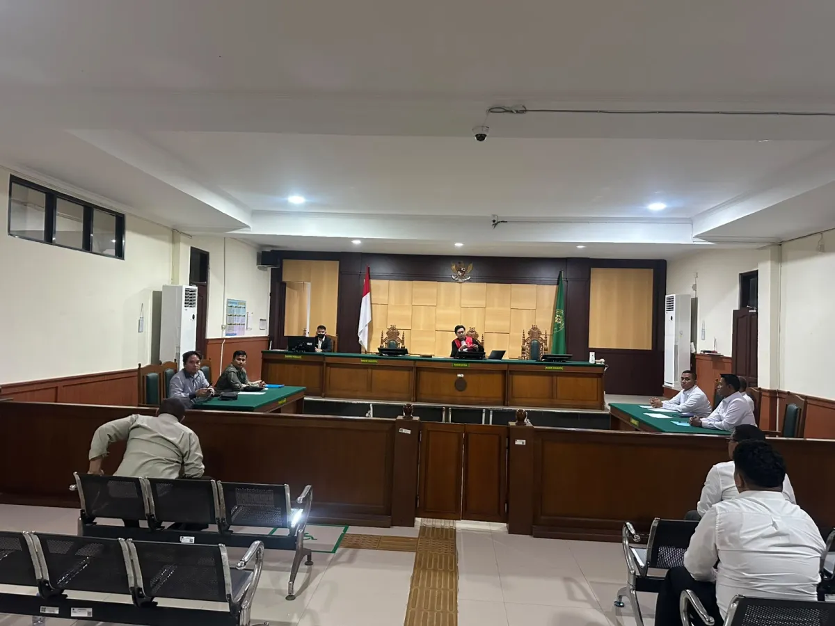 Sidang praperadilan yang diajukan Mohammad Arasy terhadap Kapolres Pasangkayudi di Pengadilan Negeri Pasangkayu