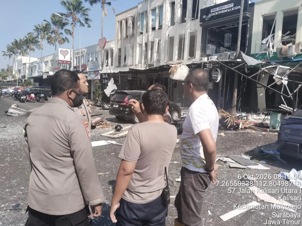 Ledakan di San Antonio Pakuwon City Surabaya, Puluhan Ruko Hancur dan 5 Orang Terluka