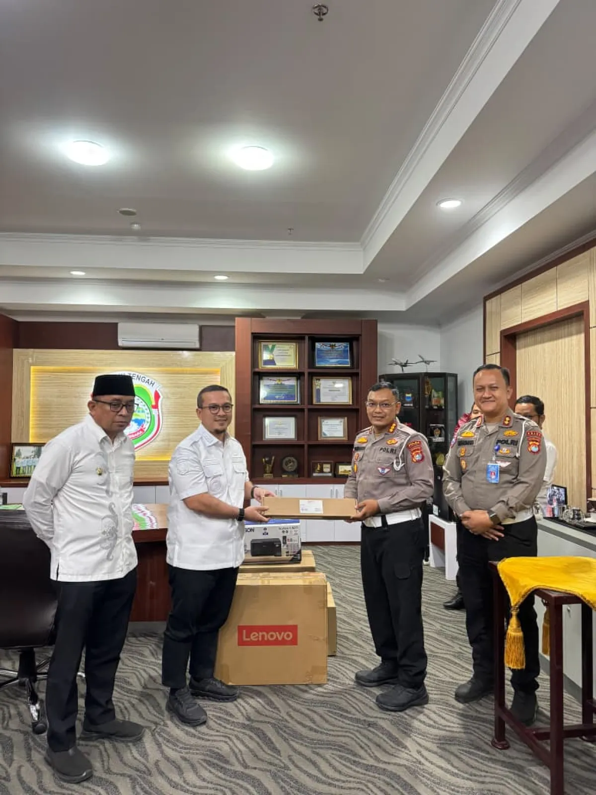 Dirlantas Polda Sulbar Komitmen Kawal Target PAD Mamuju Tengah Lewat Digitalisasi Samsat