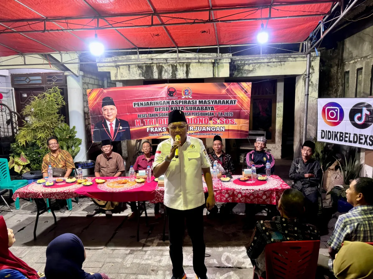 Didik Beldex Serap Aspirasi Warga Tambak Asri, Lansia Tak Dapat Bantuan Jadi Sorotan