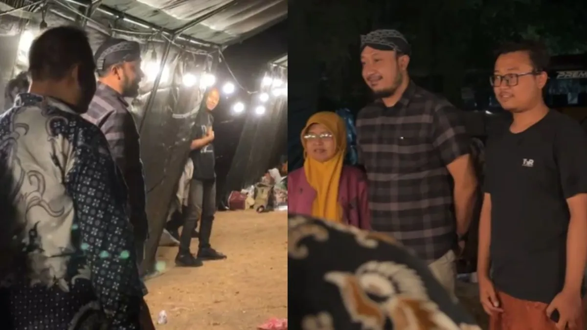 Pastikan Keamanan! PB XIV Turun Tengah Malam, Cek Tenda Jemaah Haul Al-Habib Ali di Alun-Alun Utara Solo