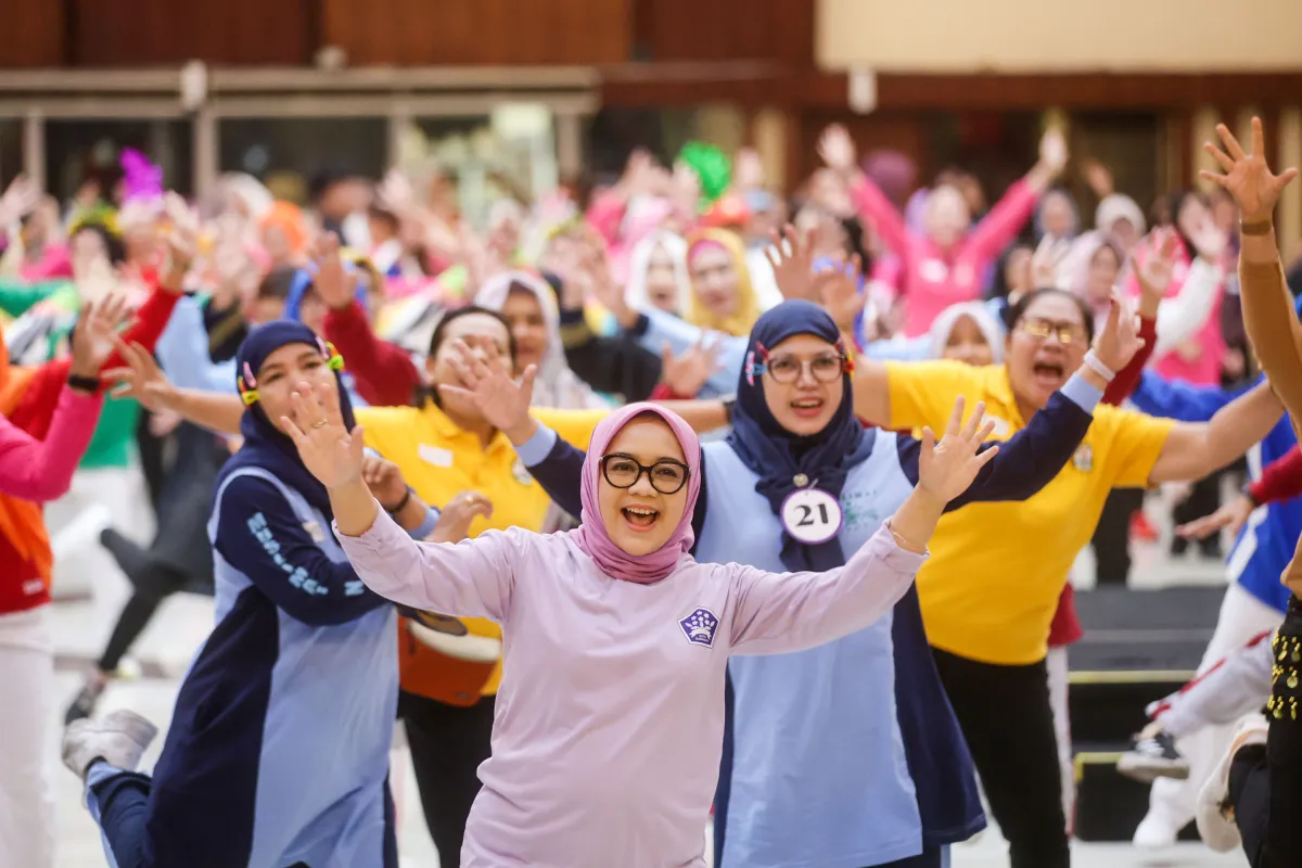 Ribuan Perempuan Surabaya Tumpah Ruah di GOW Fit-Fest 2026