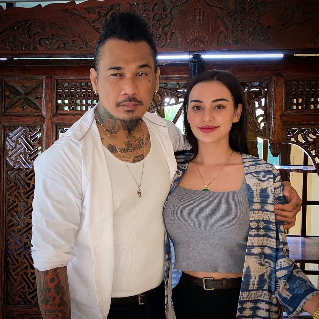 Pasangan selebriti Jerinx dan Nora Alexandra. (Instagram)