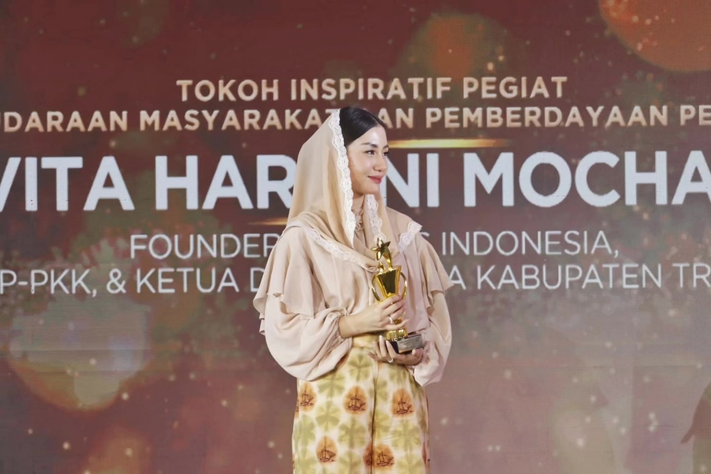 Novita Hardini, founder Uprintis Indonesia