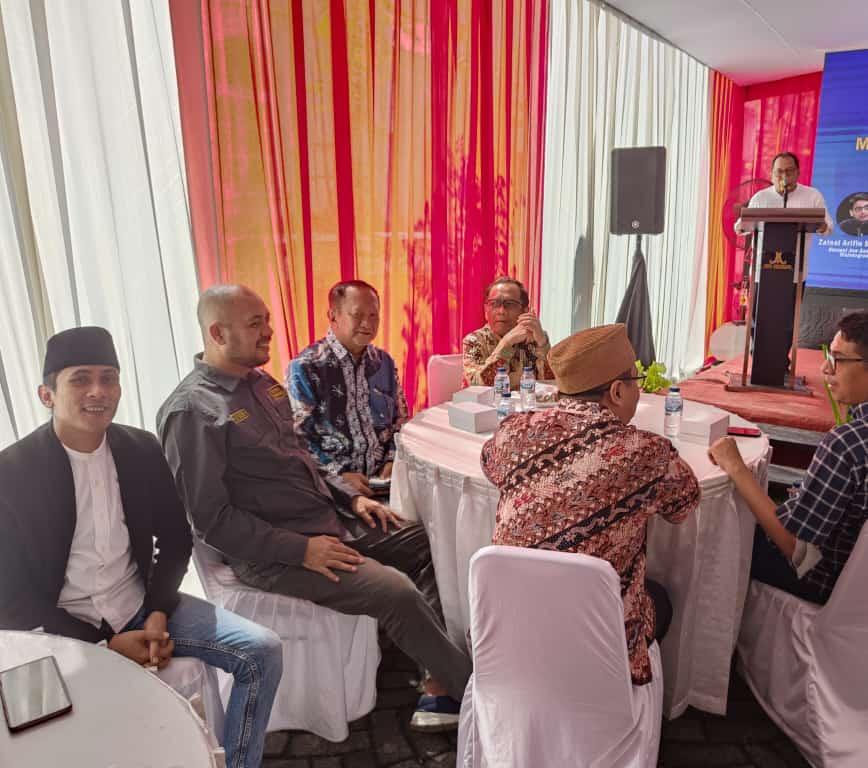 Acara Halal Bi Halal yang digelar di kediaman pribadi Mahfud MD