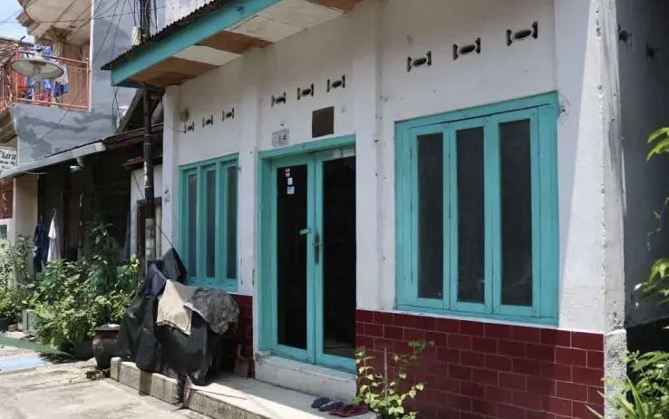 Rumah kelahiran Presiden RI pertama Soekarno atau Bung Karno di Jalan Pandean Gang IV No. 40 Kota Pahlawan, Jawa Timur. Foto: Diskominfo Surabaya 