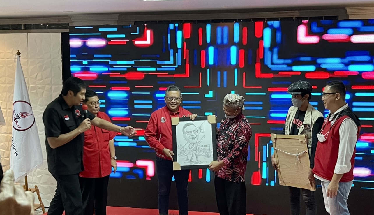 pelantikan dan pembekalan Pengurus DPD Taruna Merah Putih Provinsi DKI Jakarta, Jumat (22/7)