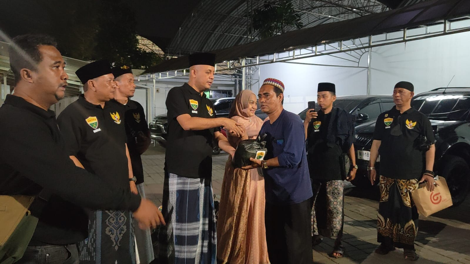 Aktivis Nahdliyin Bergerak (NABRAK) yang dipimpin langsung oleh Panglima NABRAK Firman Syah Ali.