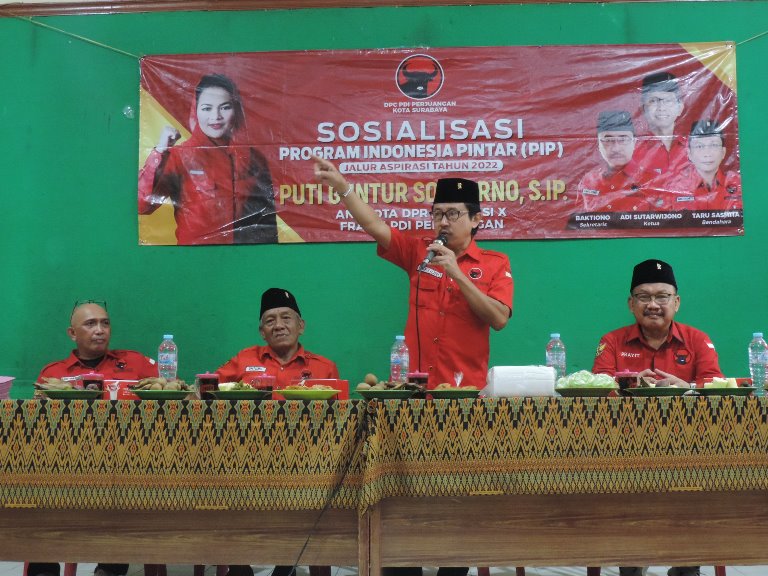 Baktiono, Sekretaris DPC PDI Perjuangan Kota Surabaya