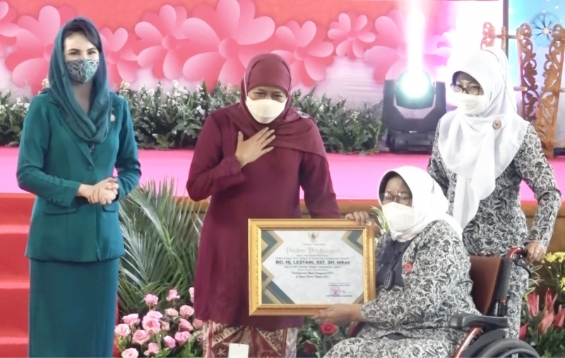 Peringatan Hari Ibu ke-93 dan HUT ke-22 dharna Wanita Persatuan tahun 2021. (JNR)