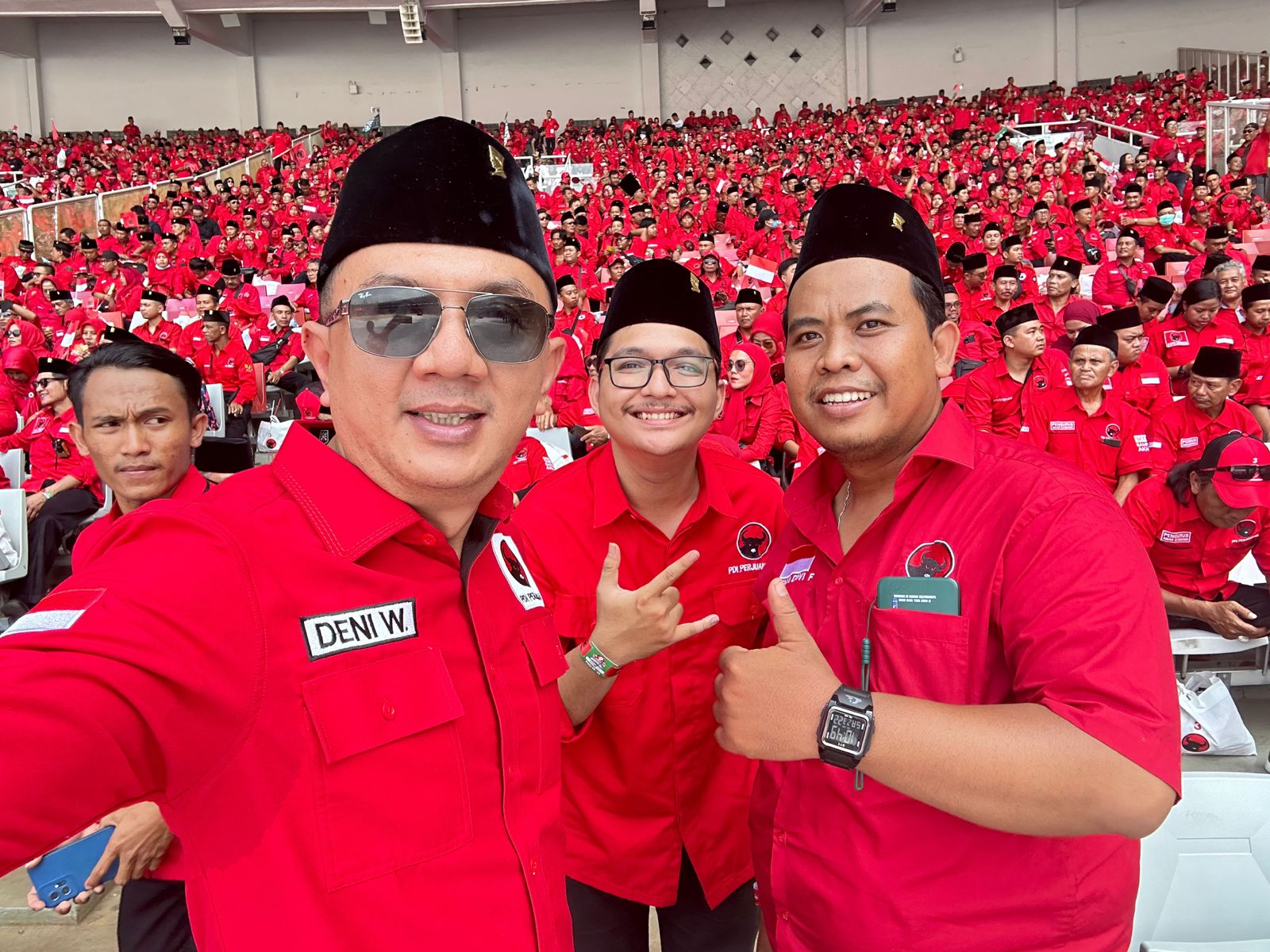 Kepala Badan Pemenangan Pemilu PDIP Jatim Deni Wicaksono