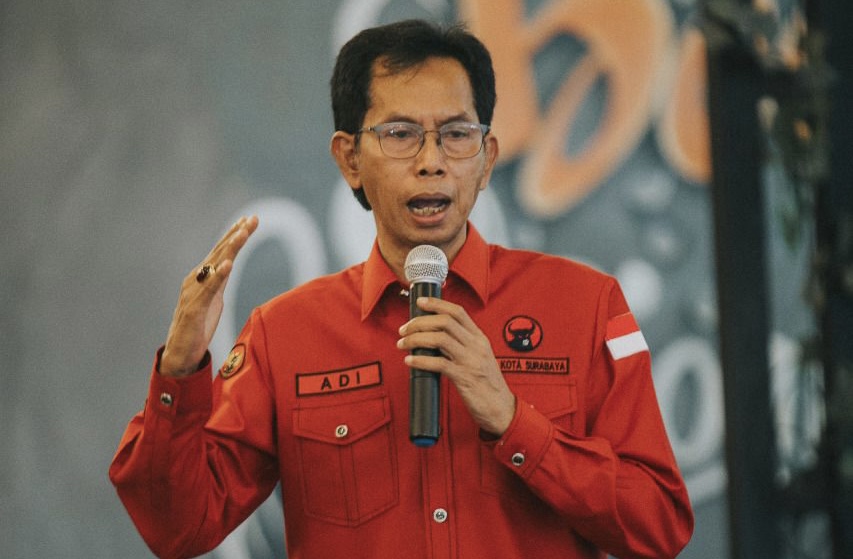 Adi Sutarwijono, Ketua DPC PDI Perjuangan Kota Surabaya